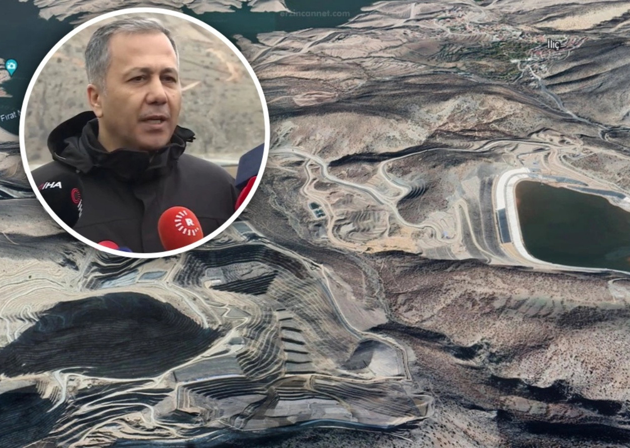 Erzincan İliç'teki maden sahasında tahliye başladı! Bakan Yerlikaya: Alanda 35 milyon metreküp toprak var!