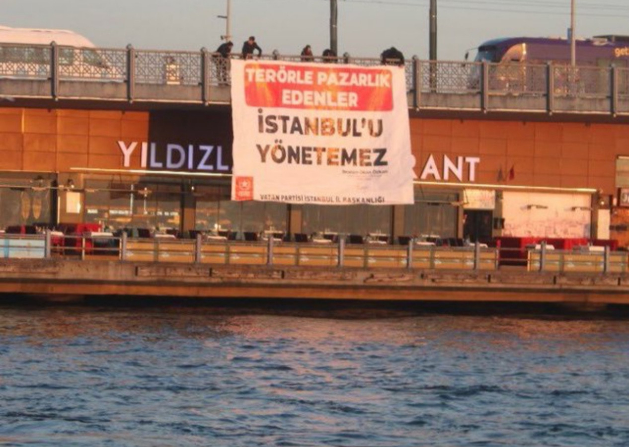 Vatan Partisi'nden CHP-DEM Parti ittifakına tepki: "Terörle pazarlık edenler İstanbul’u yönetemez"