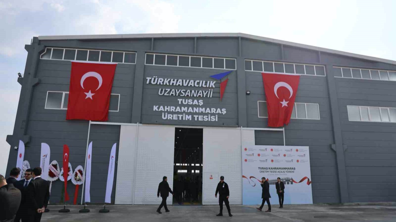 Deprem bölgesine dev yatırım! TUSAŞ, Kahramanmaraş'ta yeni fabrikasını açtı