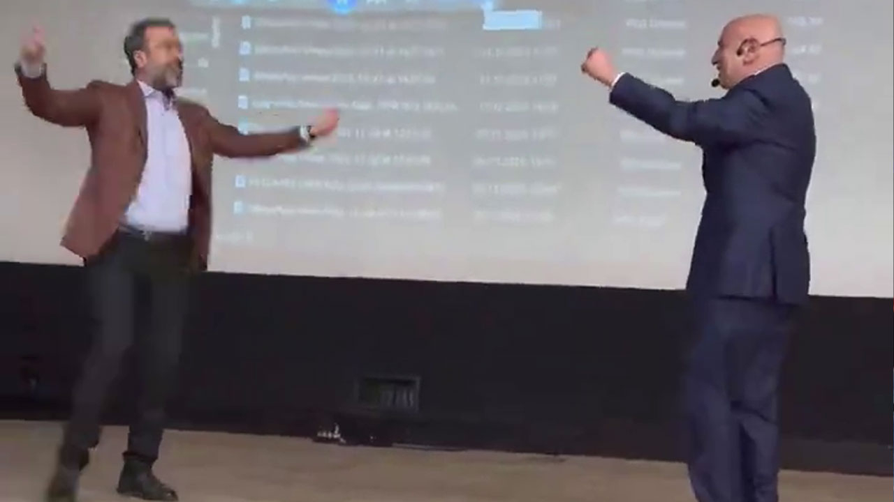 AK Parti ABB Başkan adayı Turgut Altınok ve İl Başkanı Özcan'ın eğlenceli videosu viral oldu