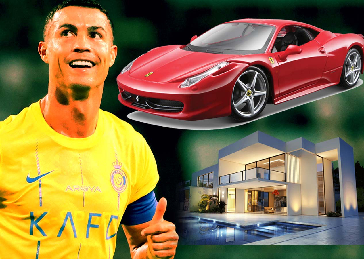 Cristiano Ronaldo’nun Suudi Arabistan’dan şimdiye kadar kazandığı para ortaya çıktı! Yok artık CR7: Dudak uçuklatan para! 100 tane son model Ferrari, 100 tane Hollywood’dan malikane…