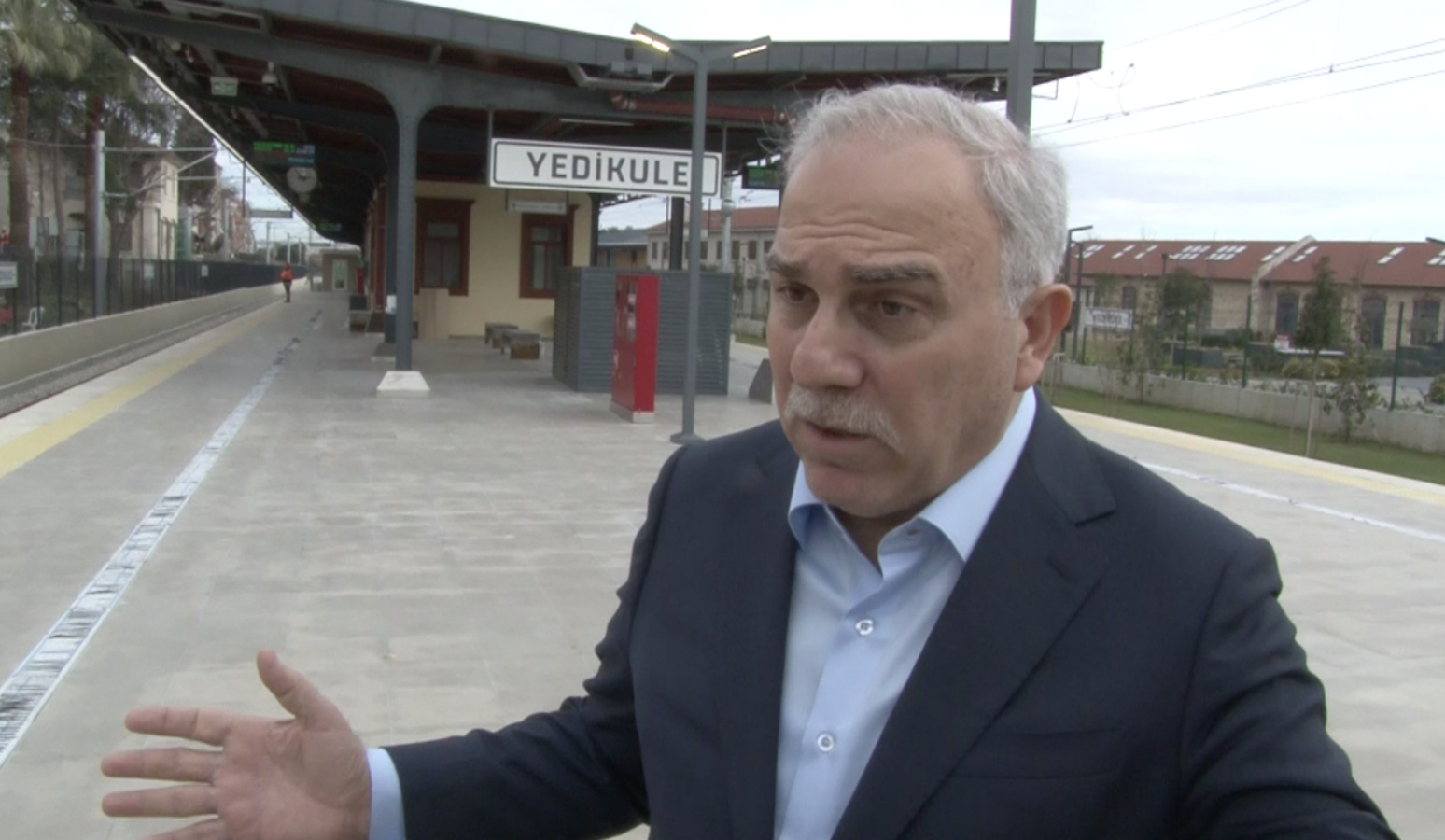 Sirkeci-Kazlıçeşme Raylı Sistem Hattı açılış tarihi belli oldu! Fatih Belediye Başkanı Ergün Turan çalışmaları yerinde inceledi