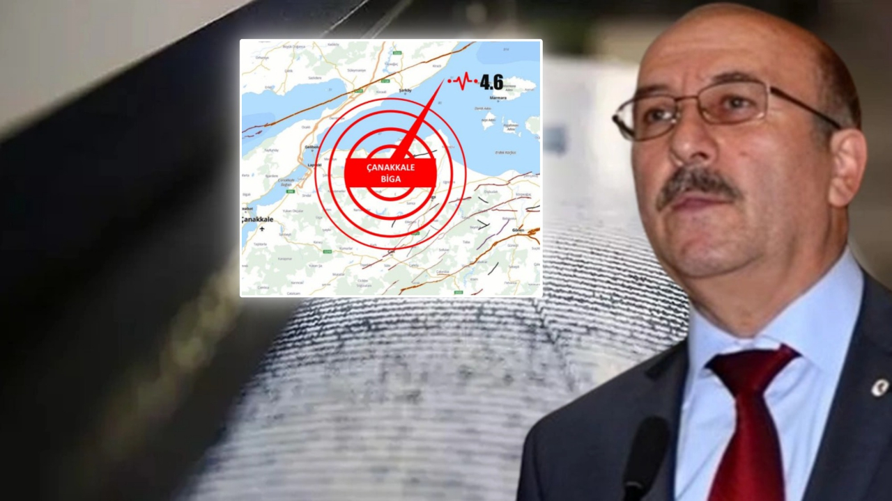 Prof. Dr. Okan Tüysüz'den Çanakkale'deki 4.6 büyüklüğündeki deprem sonrası ilk açıklama: "Büyük deprem beklentimiz olan bir bölge değil."