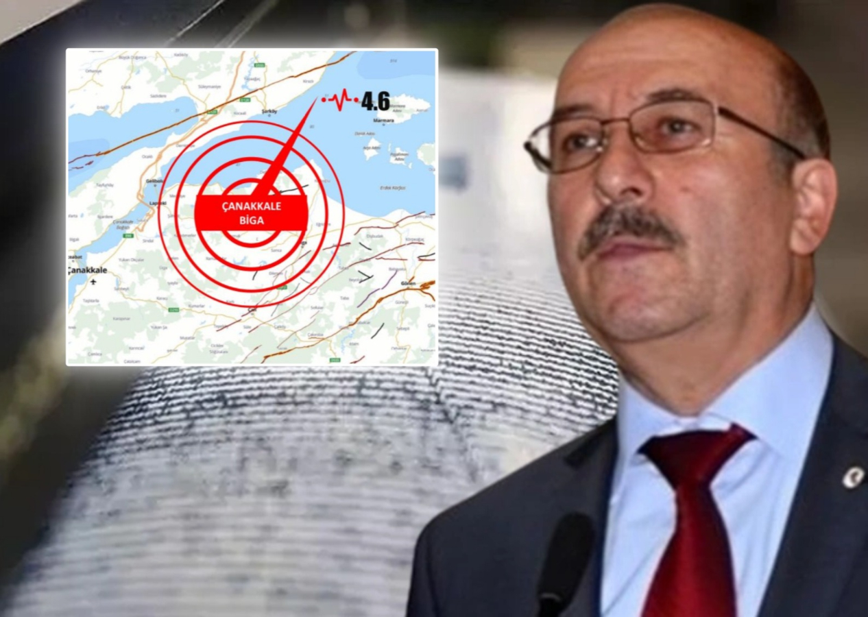 Prof. Dr. Okan Tüysüz'den Çanakkale'deki 4.6 büyüklüğündeki deprem sonrası ilk açıklama: "Büyük deprem beklentimiz olan bir bölge değil."