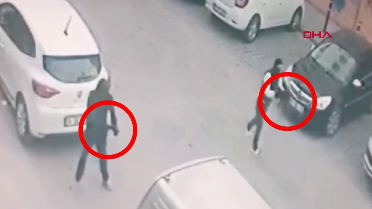 Arnavutköy'de sokak ortasında uzun namlulu silahlarla saldırı