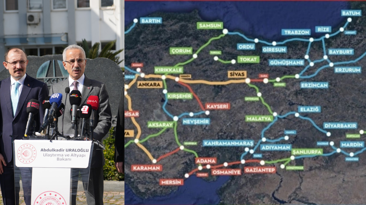 Hızlı tren hattı Karadeniz'e uzuyor: Ankara-Samsun arası 2 saat 45 dakikaya düşecek!