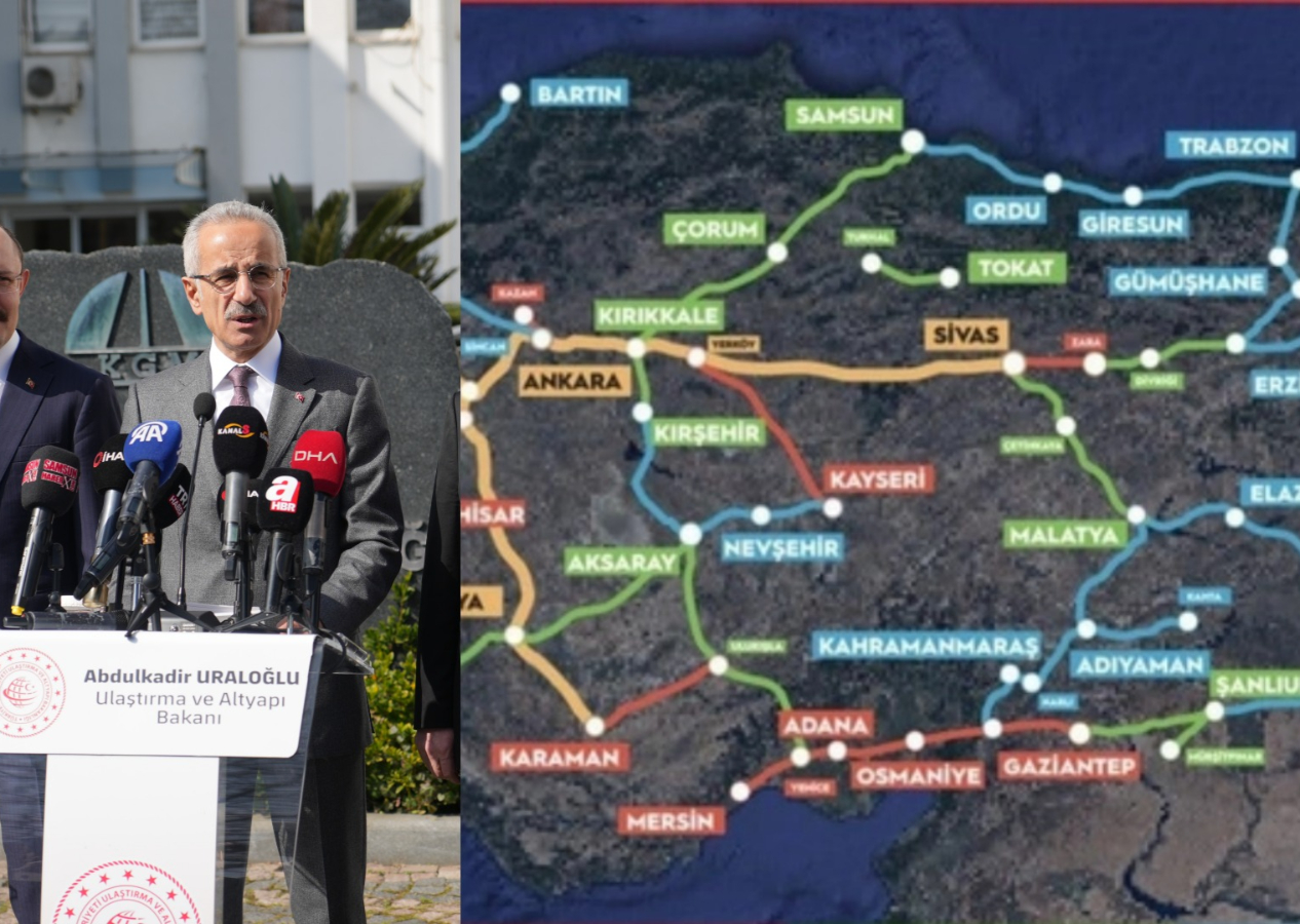 Hızlı tren hattı Karadeniz'e uzuyor: Ankara-Samsun arası 2 saat 45 dakikaya düşecek!