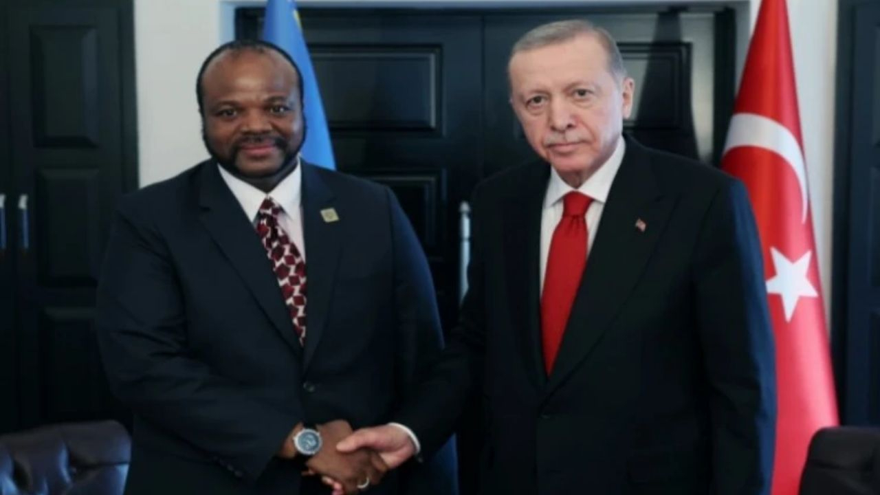 Cumhurbaşkanı Erdoğan, Esvatini Kralı III. Mswati ile görüştü