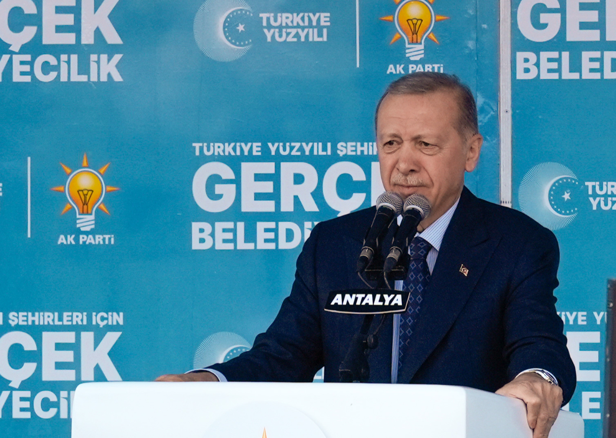 Cumhurbaşkanı Erdoğan: "CHP Genel Başkanı İstanbul'da, Mersin'de DEM'lendi. İttifak yaptı"