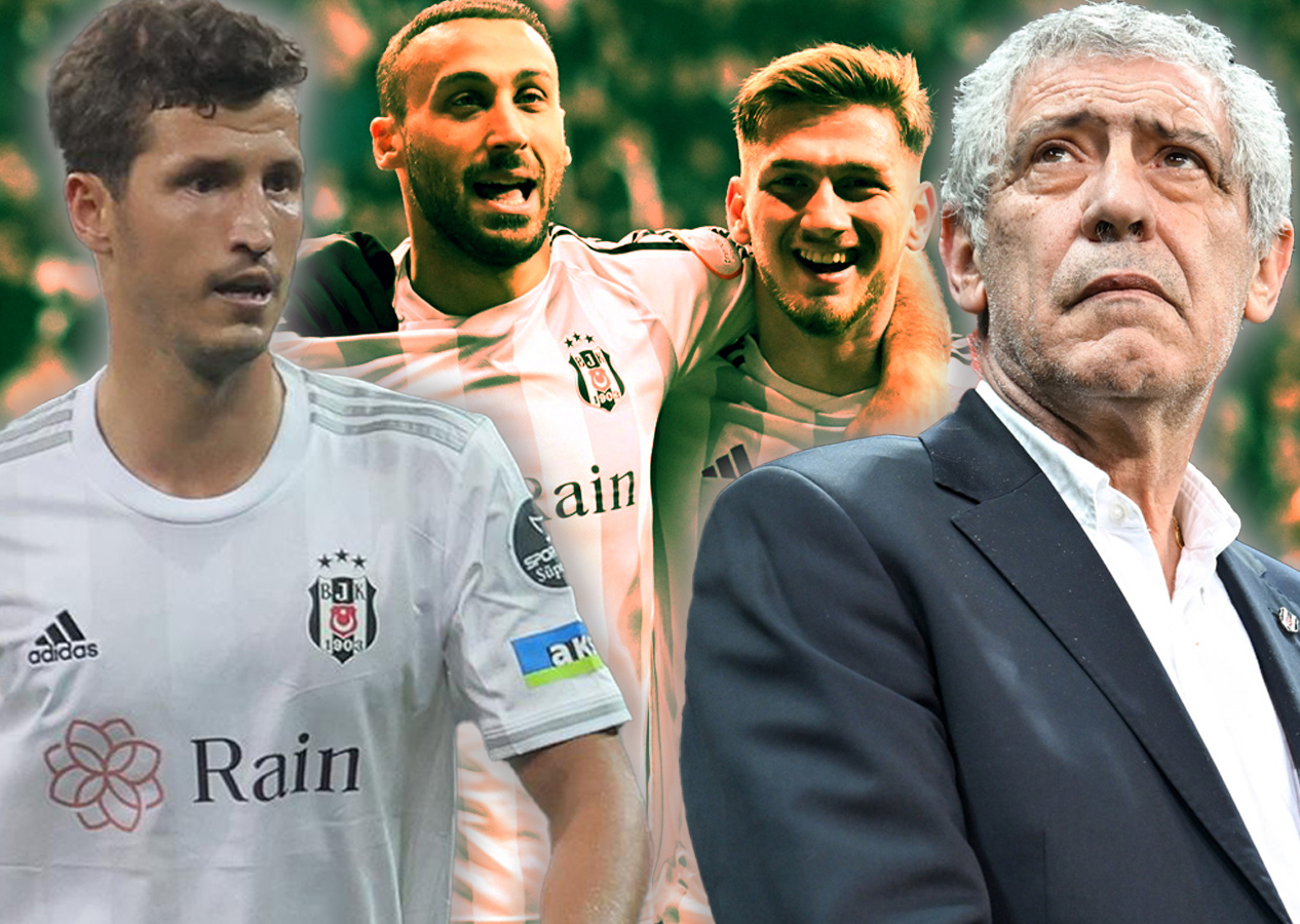 Beşiktaş'ın Galatasaray derbisi ilk 11'i belli oldu! Fernando Santos'tan şok Salih Uçan kararı: Taraftarın korktuğu başına geldi
