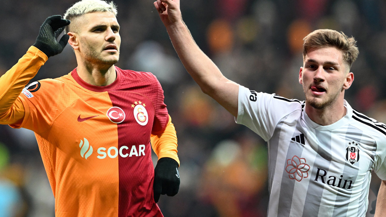 Beşiktaş - Galatasaray derbisinde ilk 11'ler belli oldu