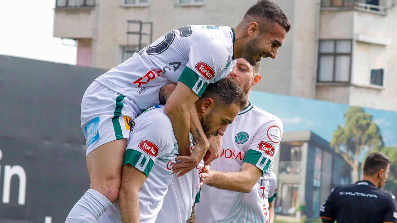 Konyaspor ateş hattından çıktı, Pendikspor'u ateşe attı