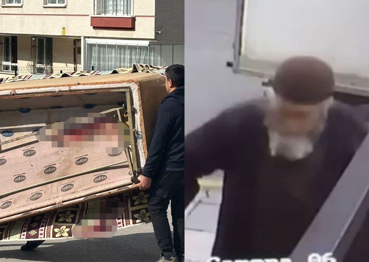 77 yaşındaki yaşlı adam eşi ve engelli oğlunu katletti