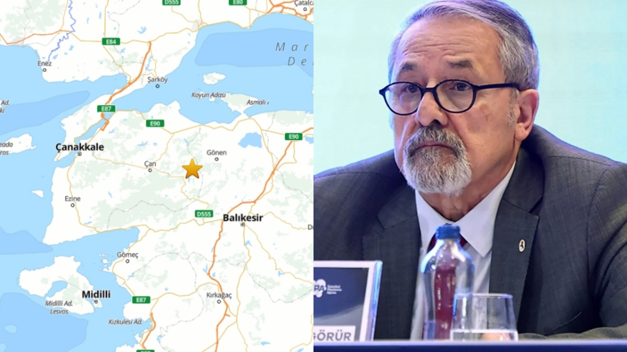Prof. Dr. Naci Görür'den Çanakkale depremi açıklaması: "Stres birikiminin olduğu bir bölge"