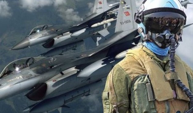 Vatansever pilotları "kalp damarlarını" genişleterek elemişler!