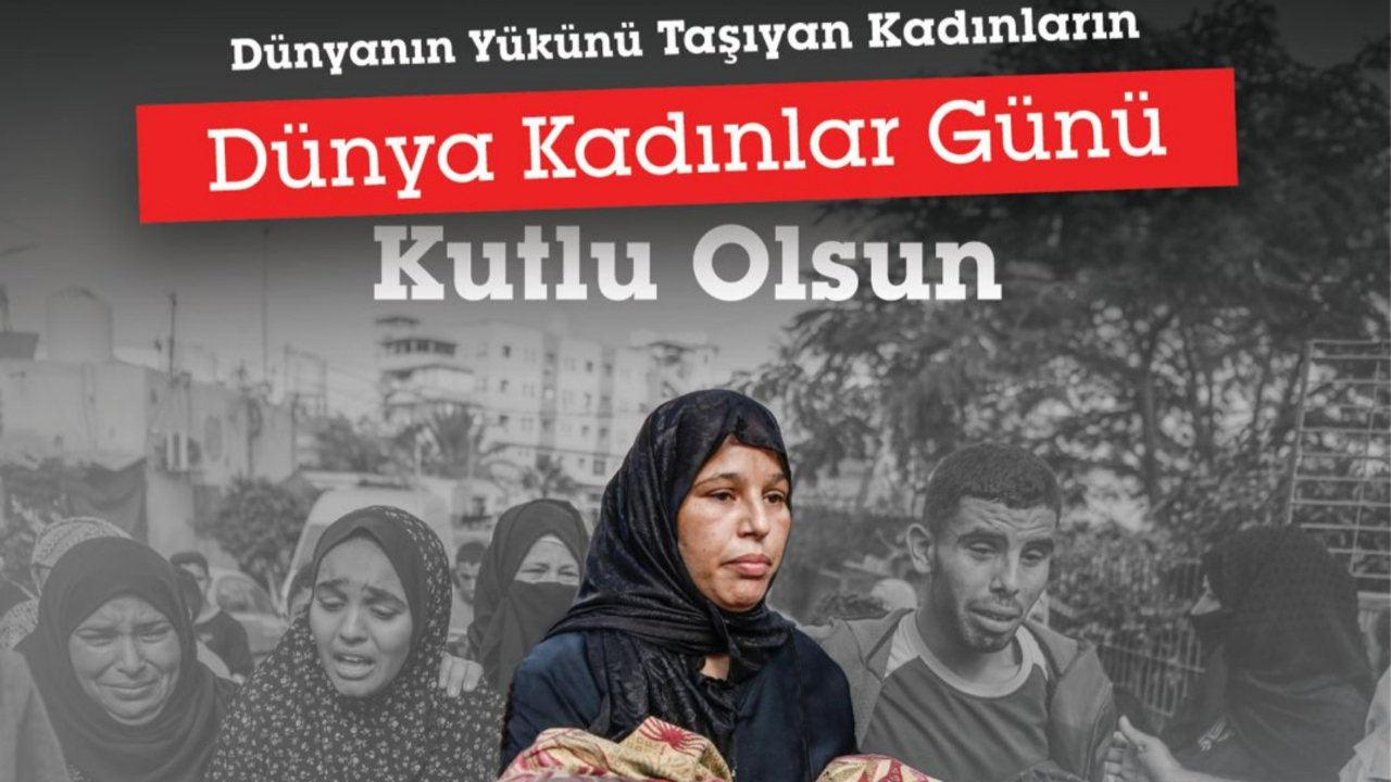 KADEM, Dünya Kadınlar Günü'nde "Dünyanın yükünü omuzlarında taşıyan kadınlara" dikkat çekiyor