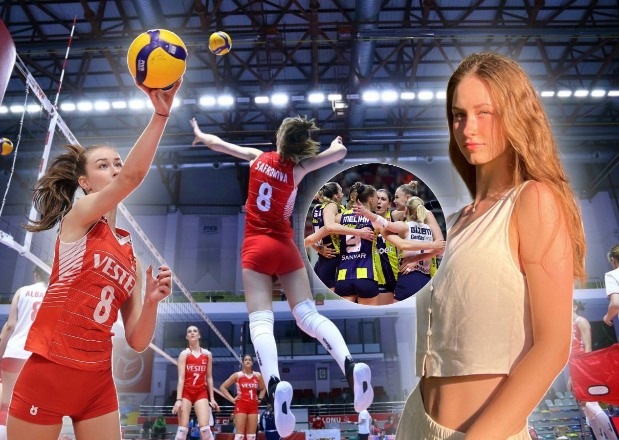 Fenerbahçe'ye yeni genç yetenek: Liza Safronova Sarı Melek oldu! Lakabı 'Yerli Fedorovtseva'...