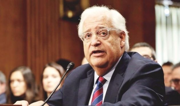 ABD’nin İsrail Büyükelçisi David  Friedman’dan skandal ifadeler!