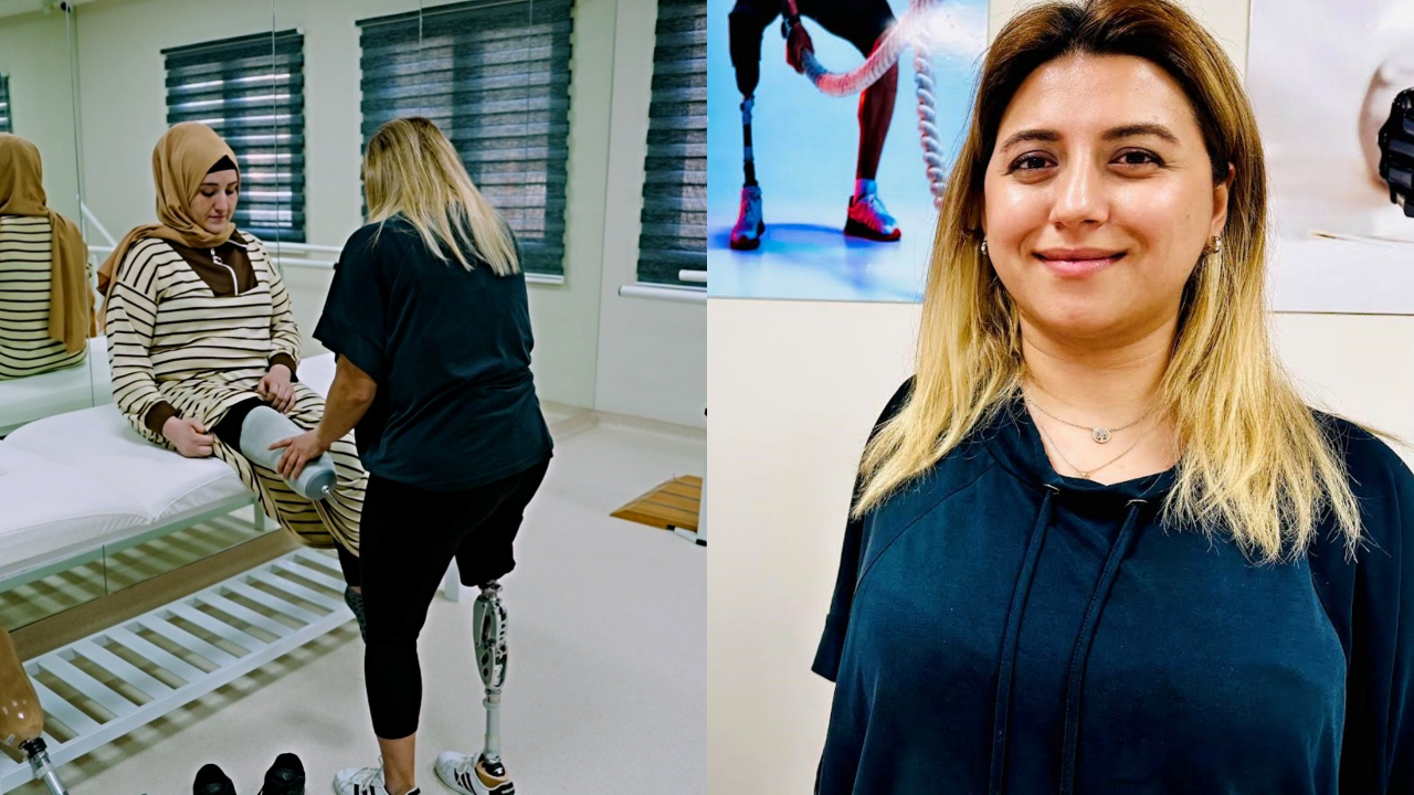İki gün enkaz altında kalmıştı! Bir hayata tutunma öyküsü: Gaziantep Büyükşehir Belediyesi'nde Türkiye'nin ilk ve tek ampute fizyoterapisti