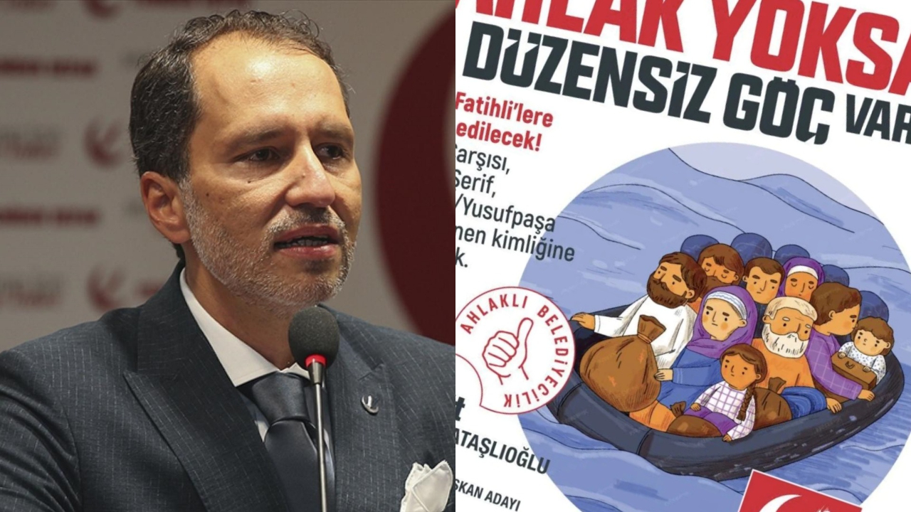 Yeniden Refah Partili adayın mültecileri hedef alan seçim paylaşımı büyük tepki çekti: Partiden özür geldi