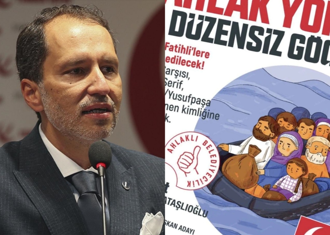 Yeniden Refah Partili adayın mültecileri hedef alan seçim paylaşımı büyük tepki çekti: Partiden özür geldi