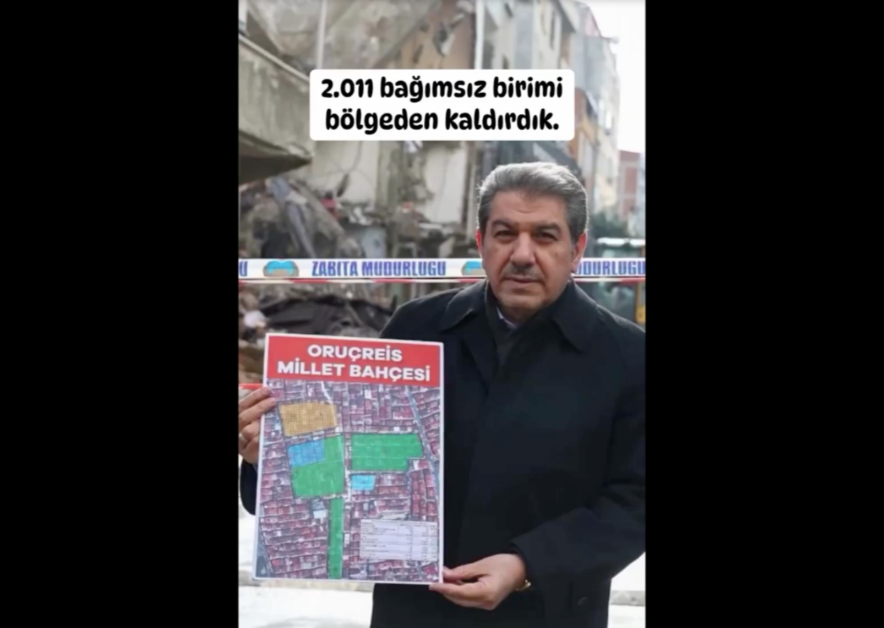 Kentsel dönüşümle inşa edilmiş Türkiye’nin en büyük Millet Bahçesi! Esenler Belediye Başkan adayı Tevfik Göksu duyurdu...