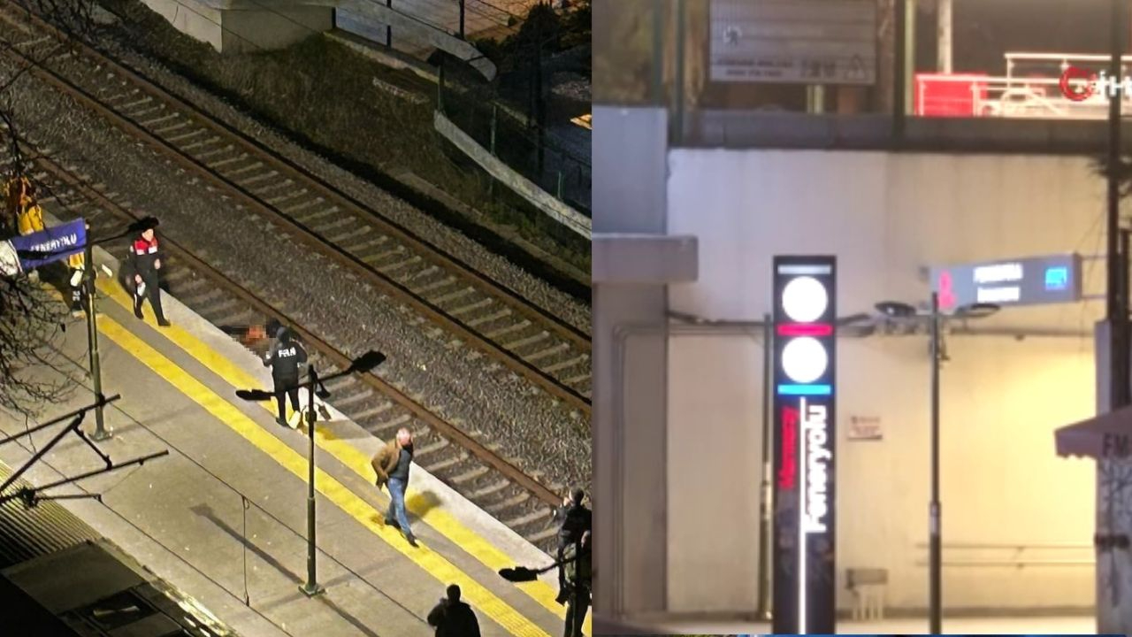 Marmaray'da bir kişi raylara atlayarak intihar etti
