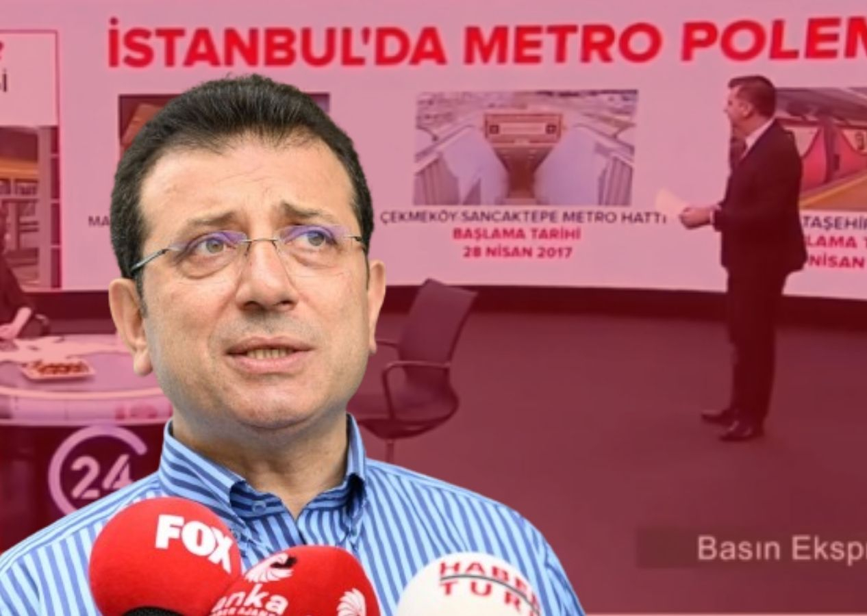İmamoğlu'nun 'metro' yalanı çürüdü! İBB'nin projelendirip başladığı bir çalışma yok!