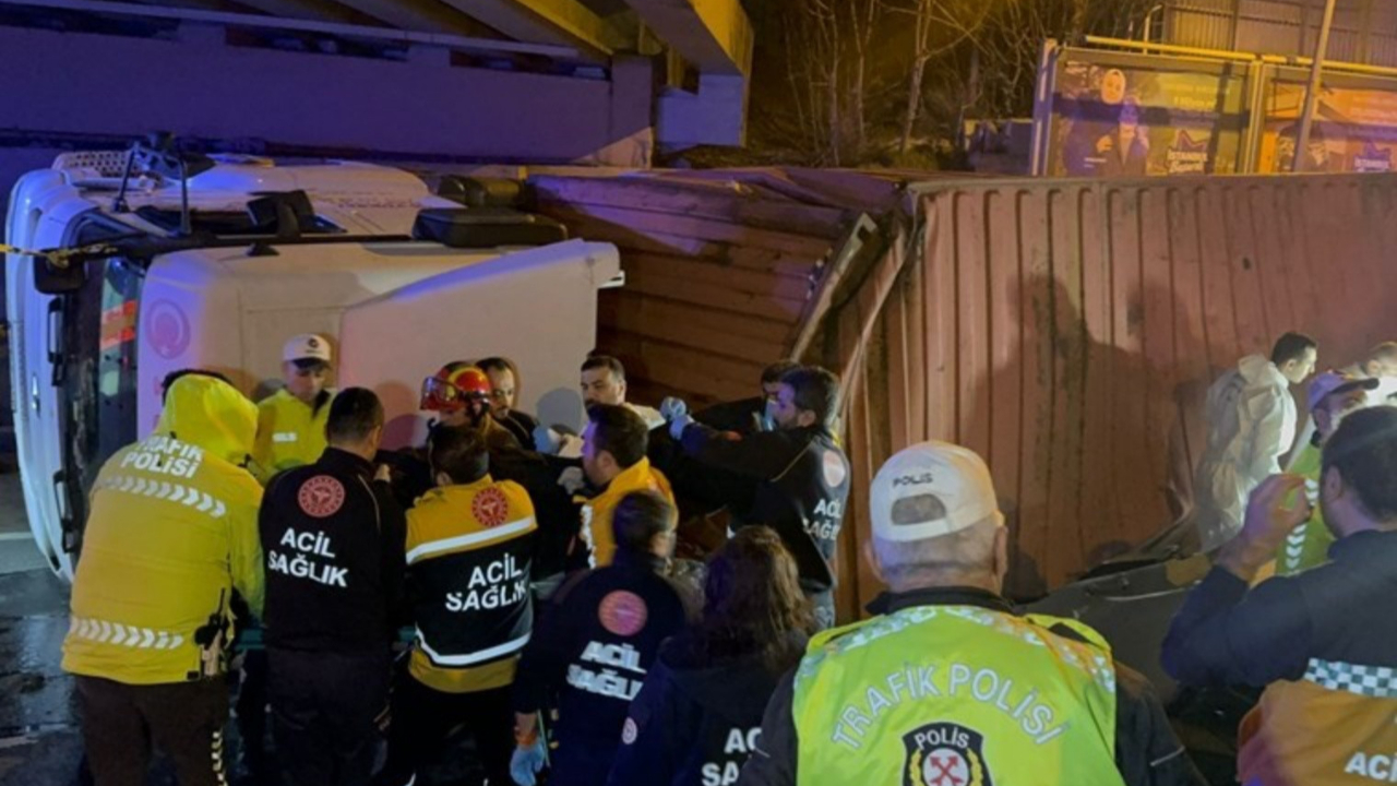 Bakırköy'de 4 kişinin ölümüne neden olan TIR sürücüsü tutuklandı!