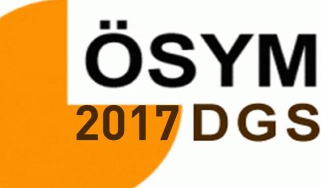 2017 DGS sonuçları ÖSYM sonuç sayfasında açıklandı...