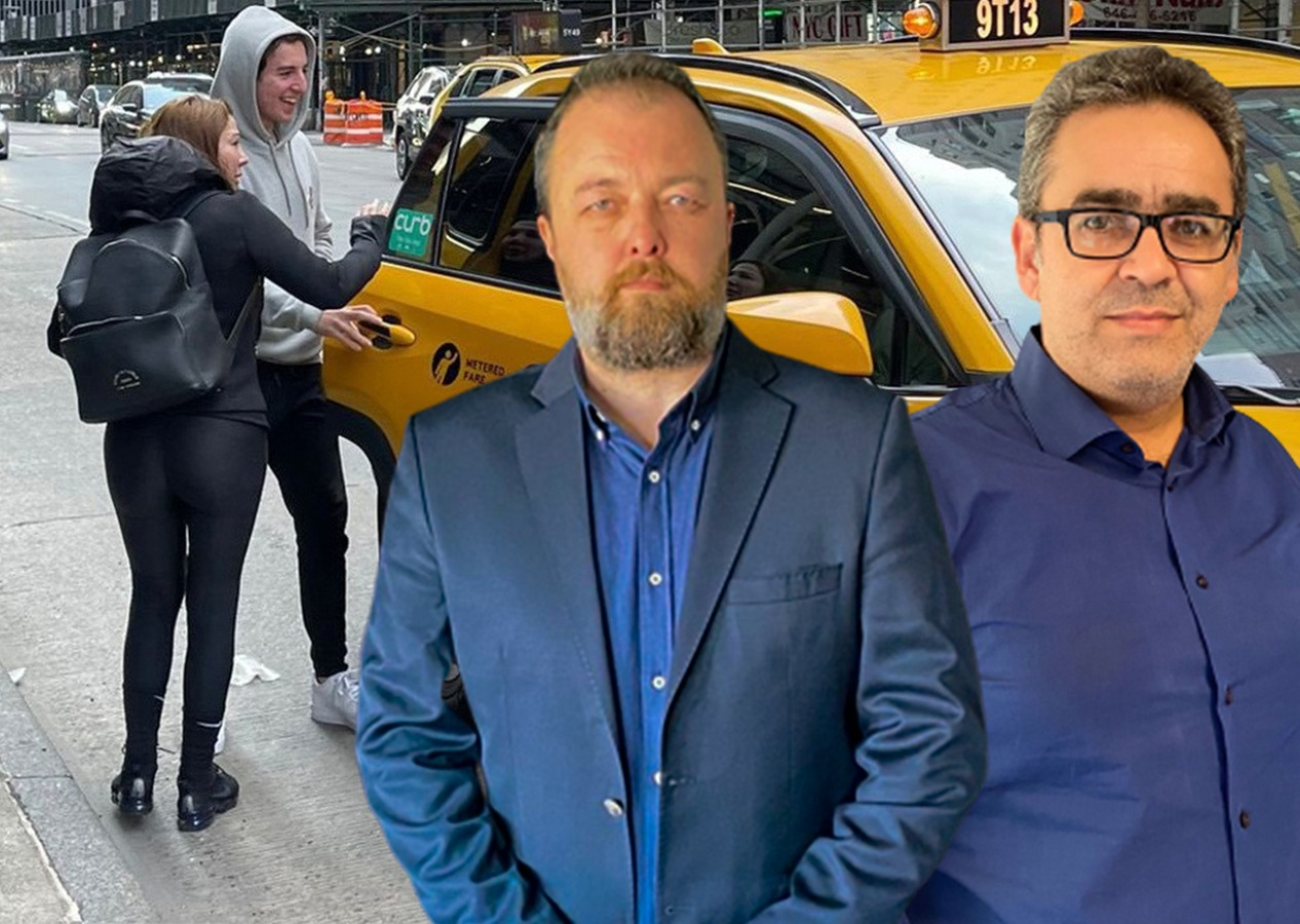 FİRARDAKİ EYLEM TOK VE OĞLU NEW YORK’TA KAMERAYA YAKALANDI!