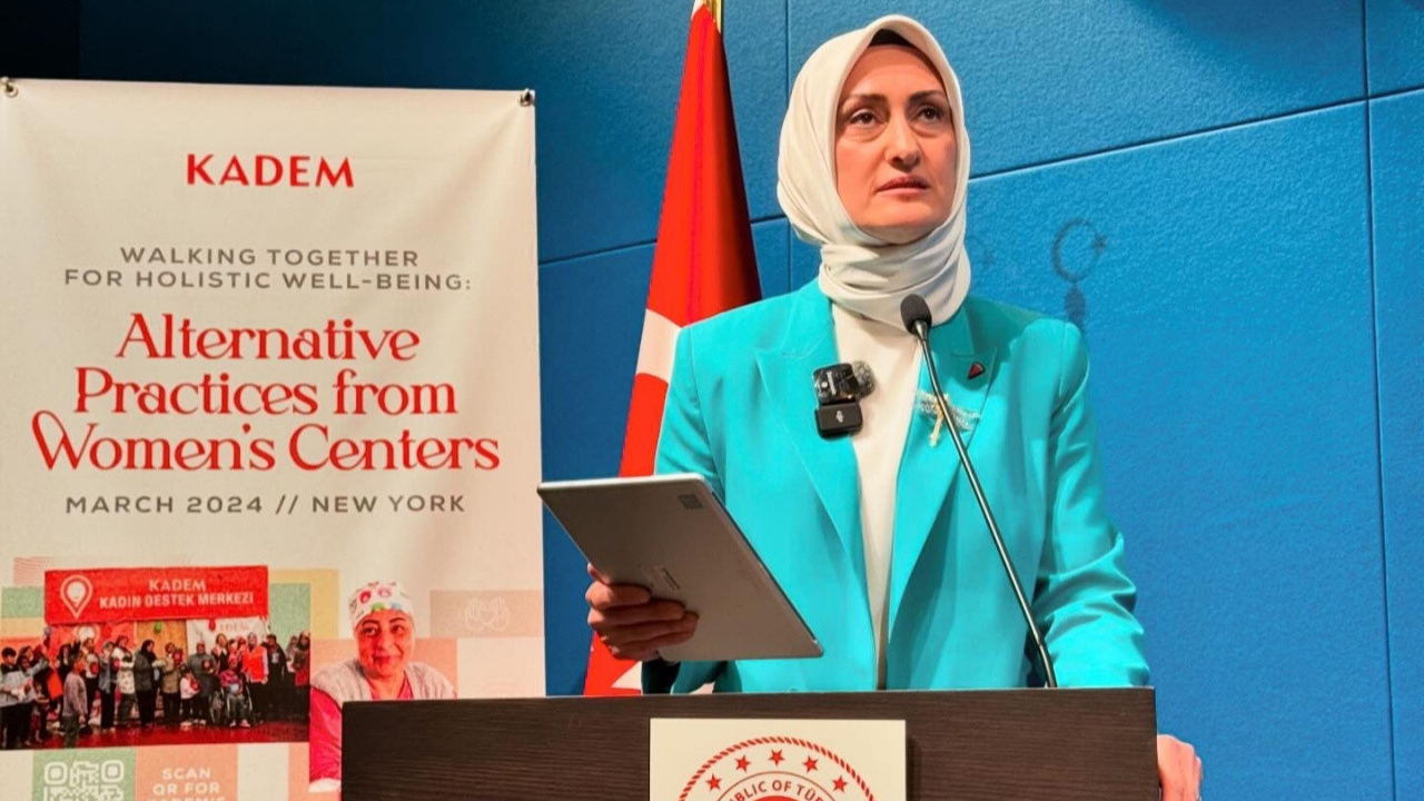 KADEM, BM Kadının Statüsü Komisyonu'nda 'Kadın Destek Merkezi' projesini anlattı