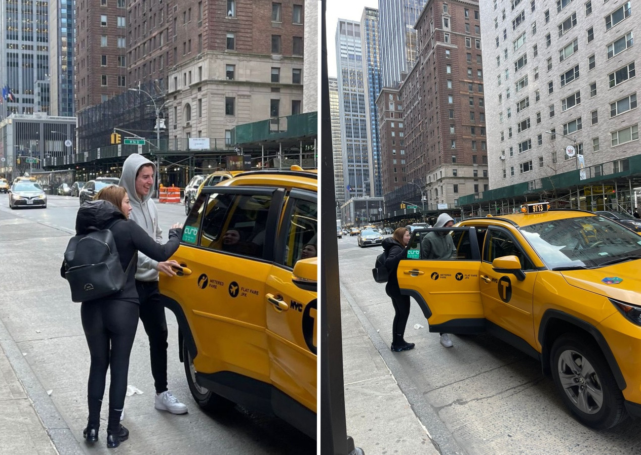 New York'ta görülen firari Eylem Tok ve oğluna büyük şok! 3 kadın kovalayarak yüzlerine tükürmüş...