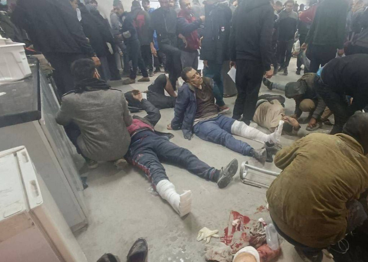 İsrail yine yardım bekleyen Filistinlileri vurdu: 20 ölü, 155 yaralı var!