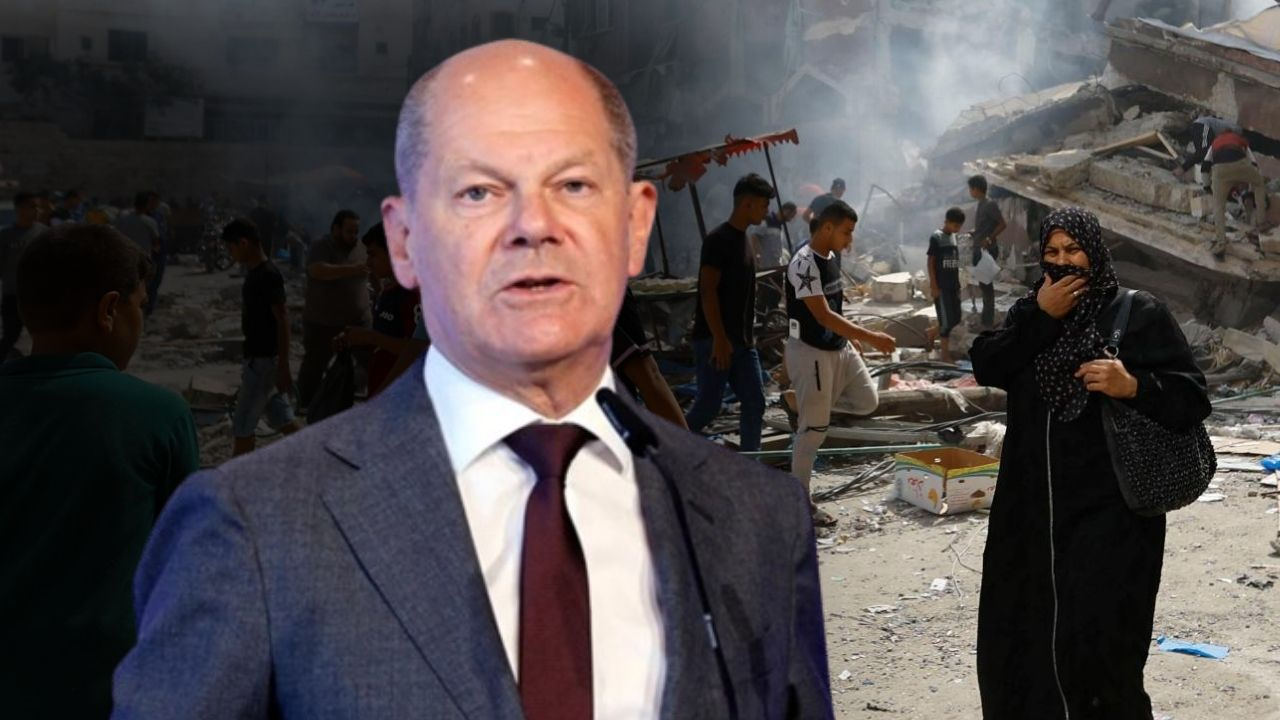 Almanya Başbakanı Scholz: "Gazze’ye şimdi büyük ölçüde yardım ulaşması lazım"
