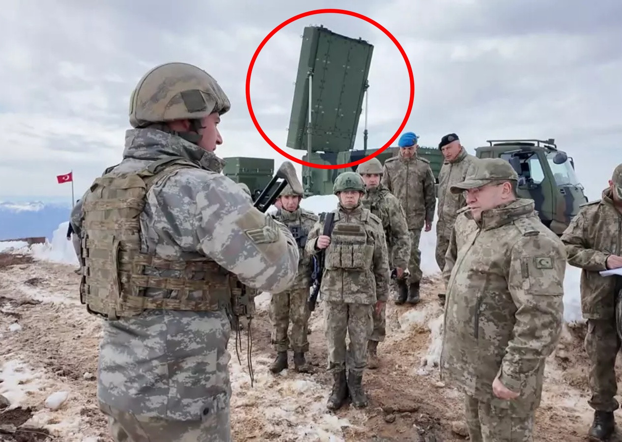 SURALP Silah Tespit Radarı sınırın sıfır noktasında ortaya çıktı! Pençe Harekatı'na güç katacak