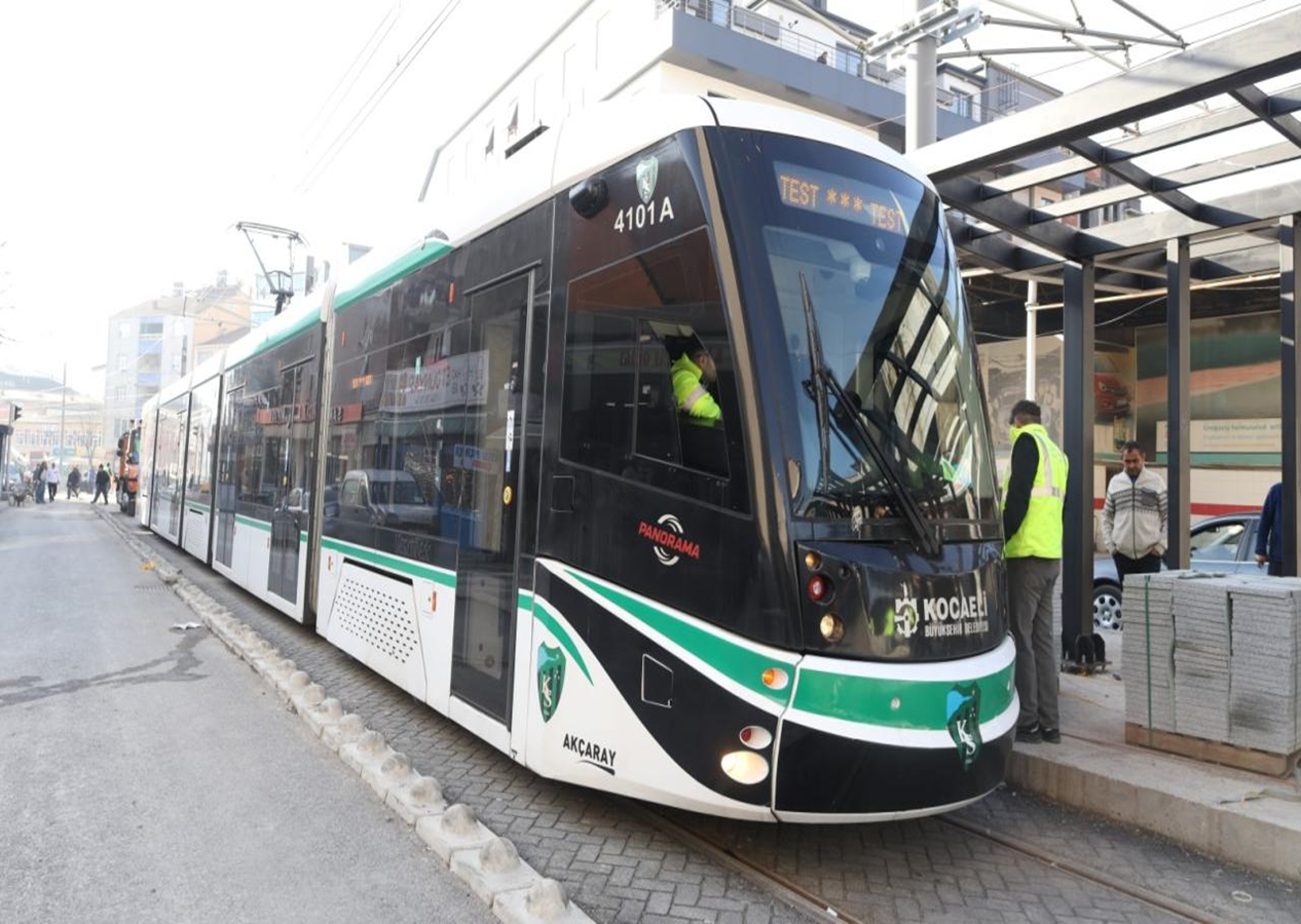 Kocaeli Şehir Hastanesi Tramvay Hattı bugün hizmete giriyor