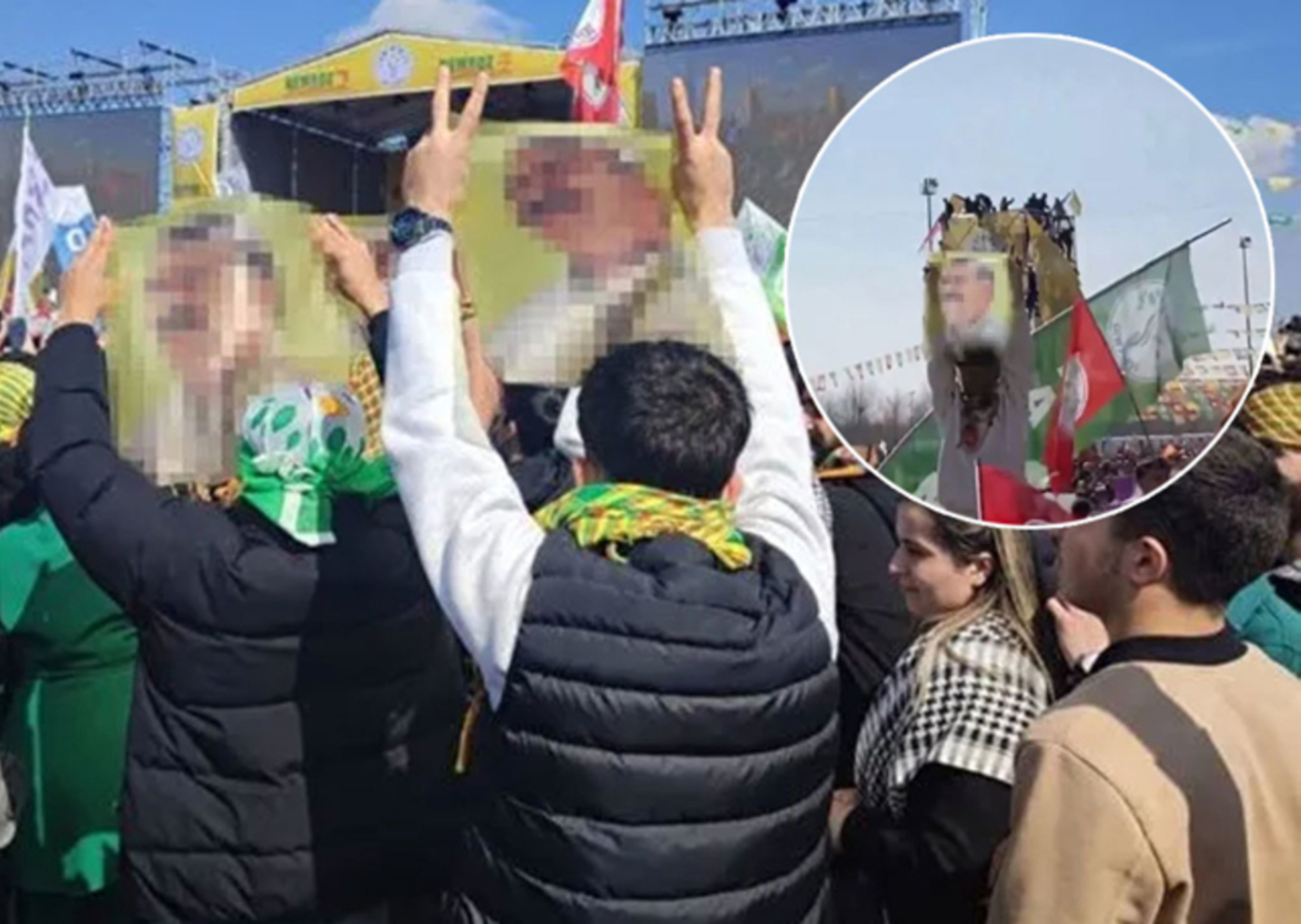 DEM Parti mitinginde skandal görüntü! 75 gözaltı var...