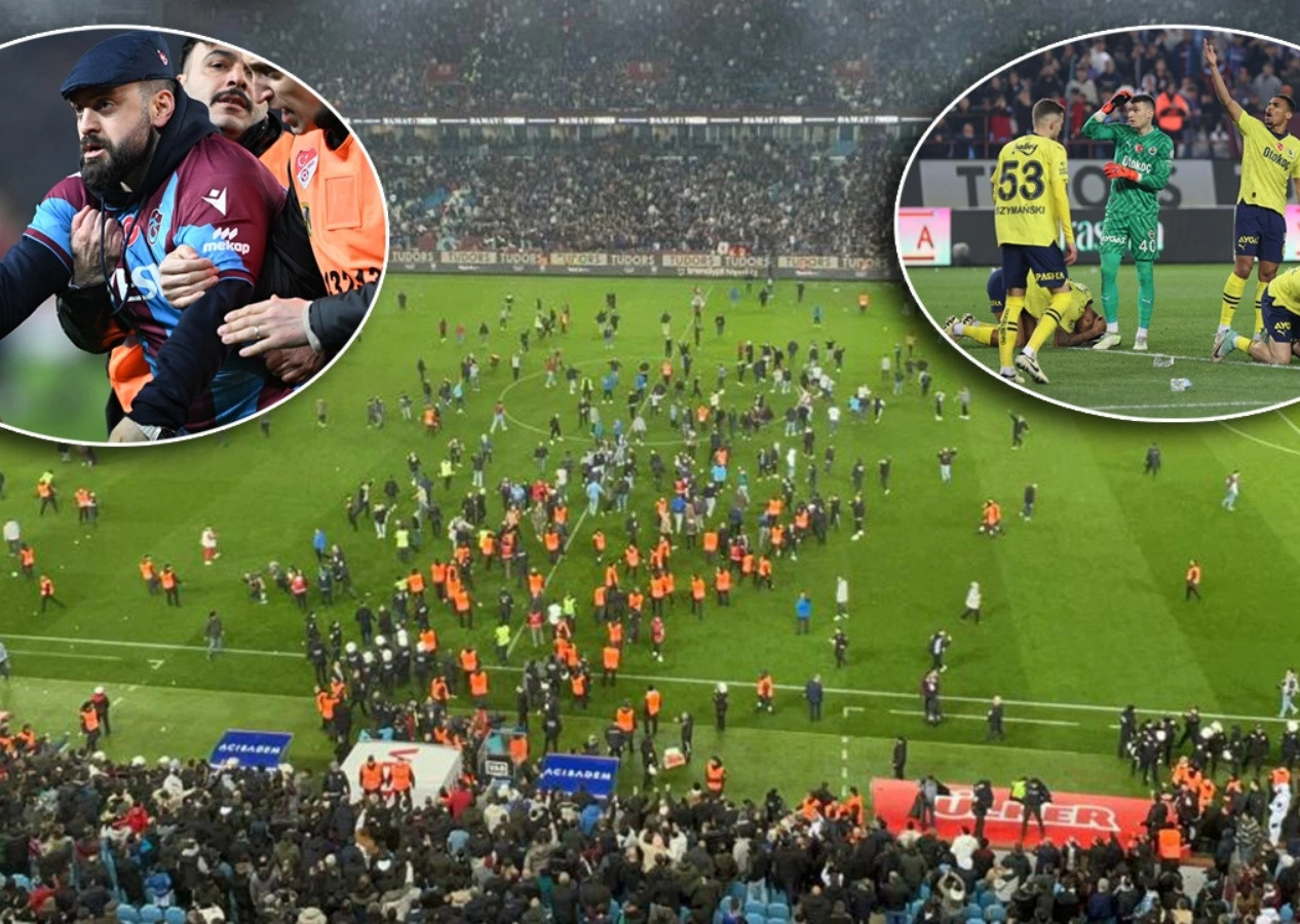 Bakan Tunç'tan olaylı Trabzonspor-Fenerbahçe derbisi açıklaması! Sahada şiddete yeni önlem!
