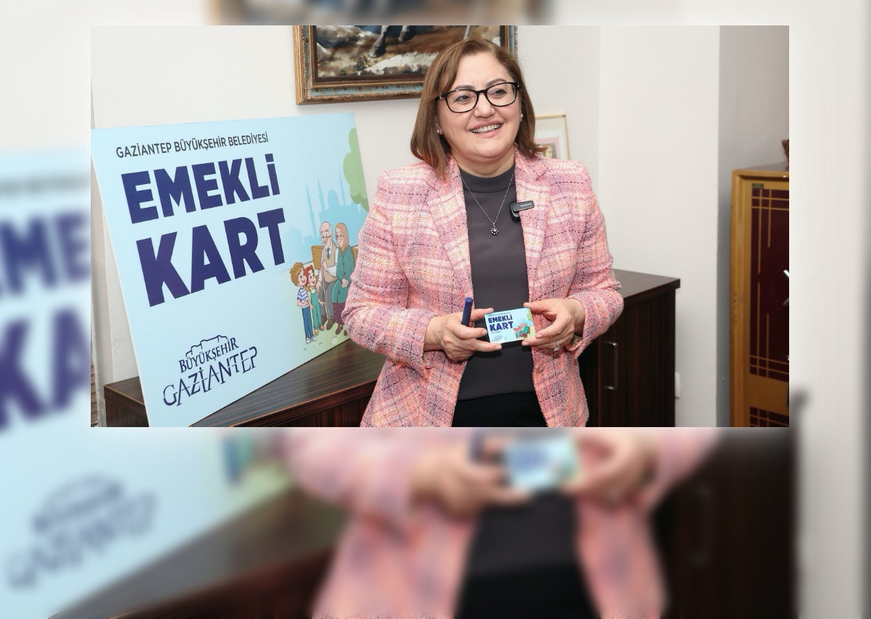 Gaziantep'te yaşayan emeklilere müjde: Fatma Şahin Emekli Kart'ı tanıttı! Çok sayıda avantajı var...