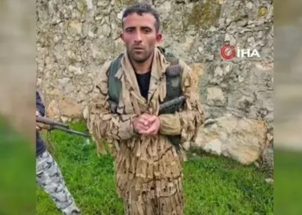 PKK'lı terörist Mehmet Kılıç Zeytin Dalı Harekat Alanı'na sızmaya çalışırken yakalandı!