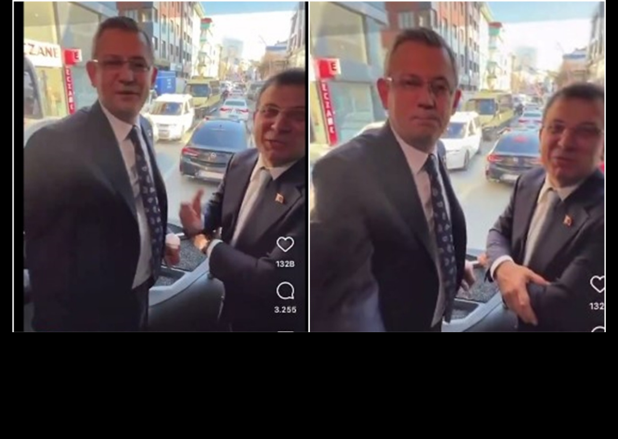CHP'nin seçim otobüsünde ilginç anlar! ''Genel Başkanım'' diye seslenen CHP'liye İmamoğlu cevap verdi! Özgür Özel'in yüz ifadesi dikkat çekti