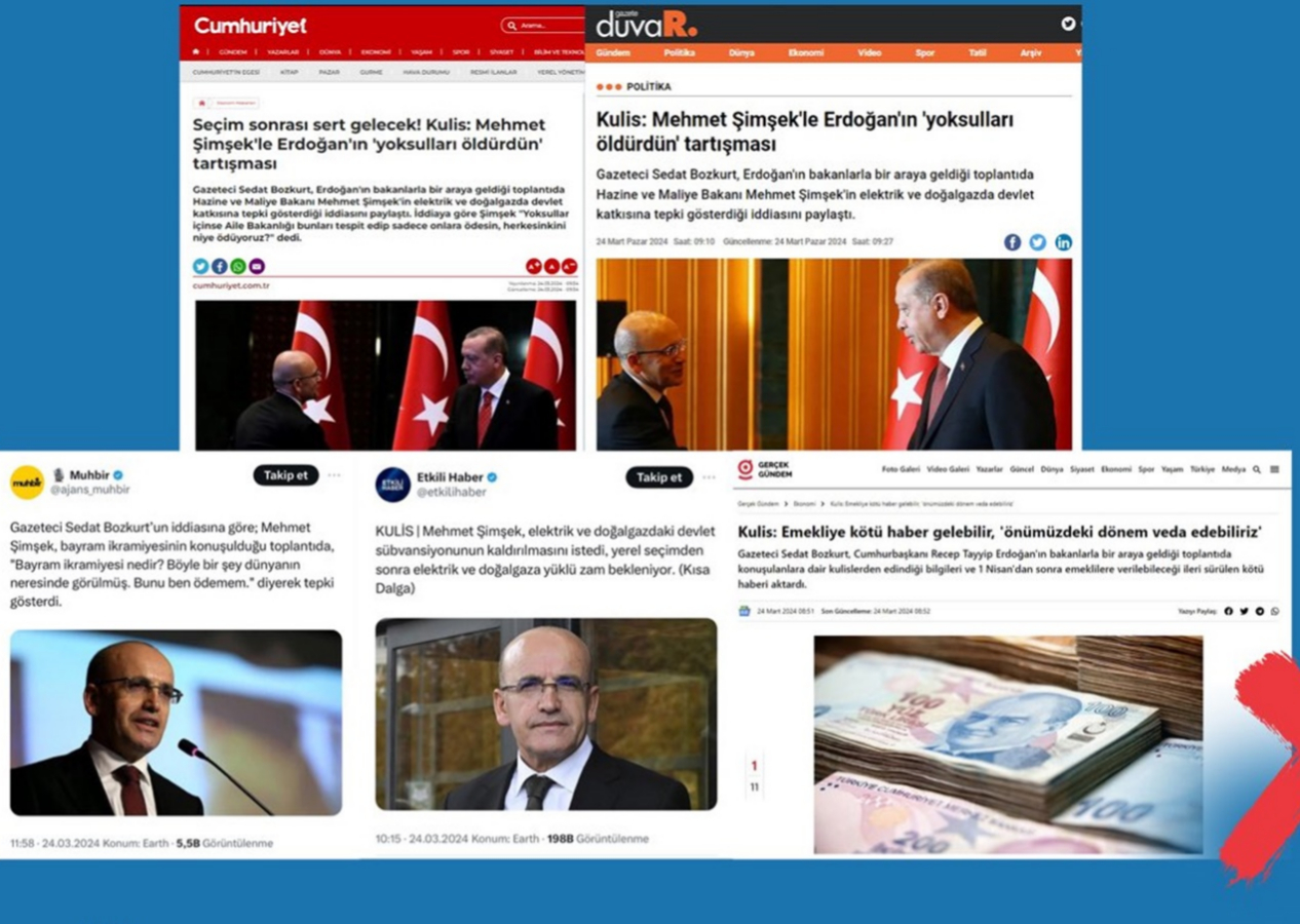 Dezenformasyonla Mücadele Merkezi, 'Cumhurbaşkanı Erdoğan ile Bakan Şimşek tartıştı' iddialarını yalanladı