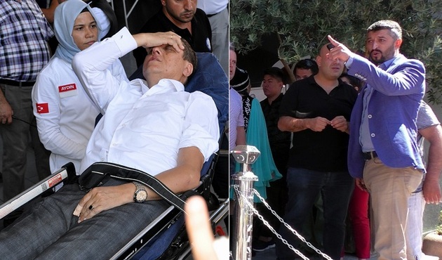 MHP ilçe yöneticileri, kültür işleri müdürünü hastanelik etti!
