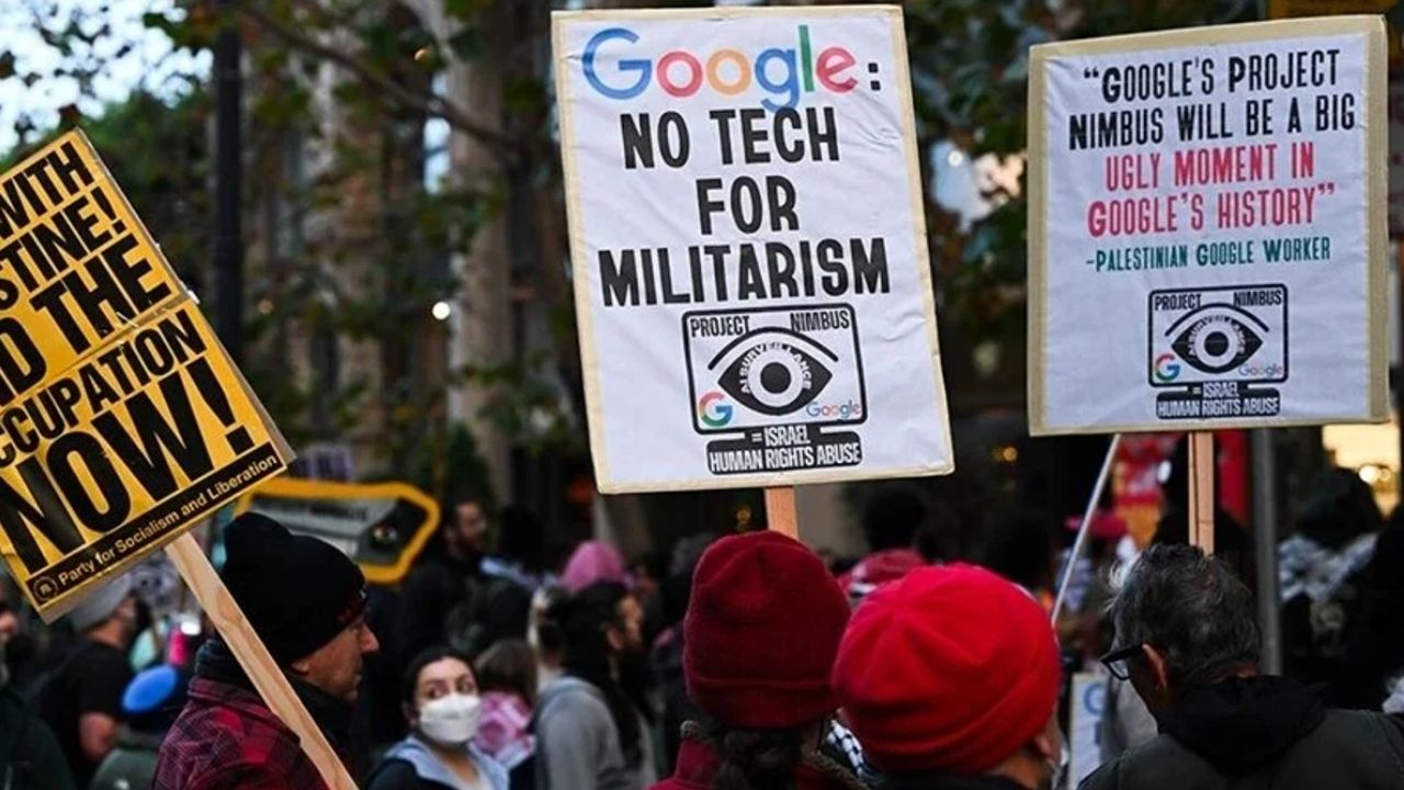 Google ile İsrail arasında imzalanan "Nimbus Projesi" anlaşmasına tepkiler sürüyor