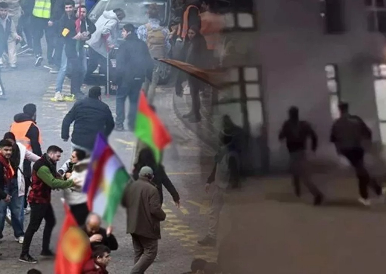 Dışişleri Bakanlığı'ndan PKK yandaşlarının Başkonsolosluğa saldırısına tepki: Örgüt destekçilerine izin vermeyin!