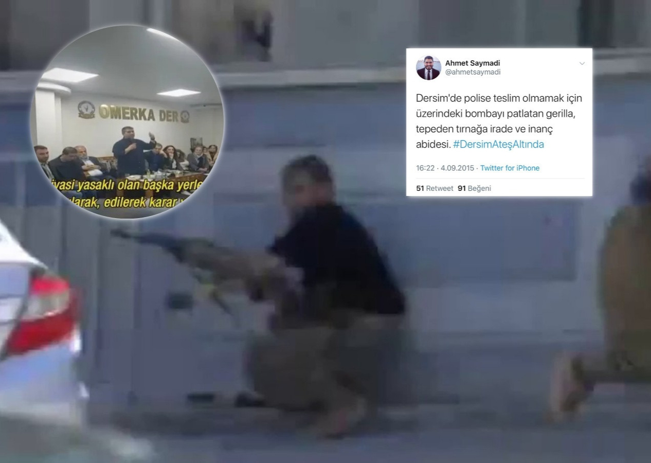 CHP ittifakını açıklayan DEM Partili Ahmet Saymadi bakın kim çıktı! Karakolu basıp kendini patlatan teröriste övgü dolu sözler...