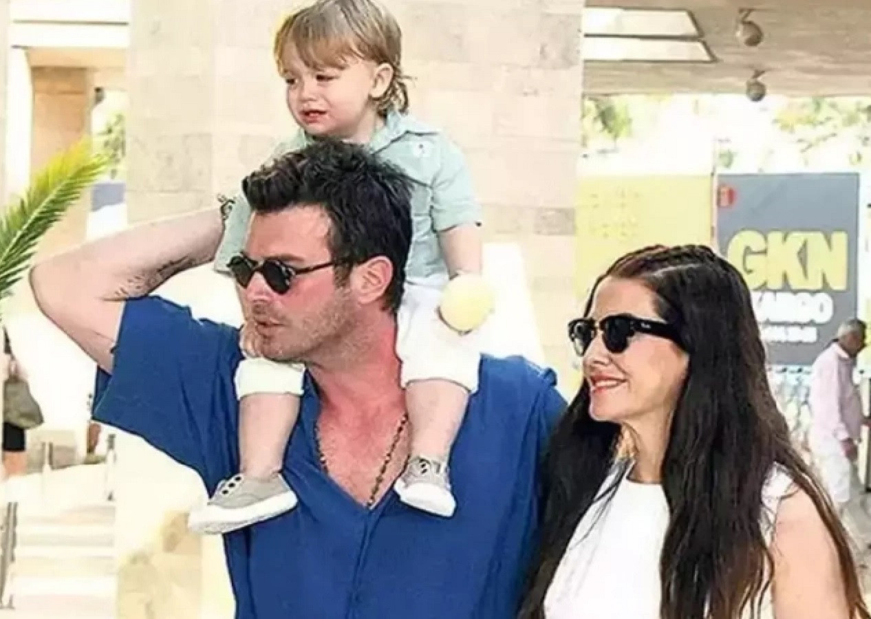 Oğlu Kurt Efe ile fotoğraf paylaşan Kıvanç Tatlıtuğ'un notu yürekleri feth etti! İşte o kare...