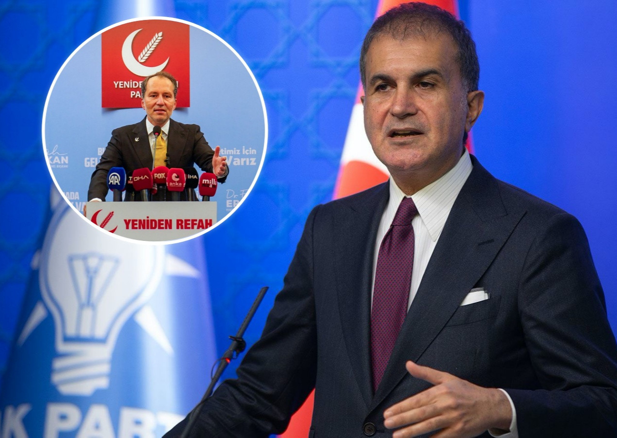Ömer Çelik'ten Yeniden Refah Partisi açıklaması: CHP yanlısı bir tutum sergiliyorlar!