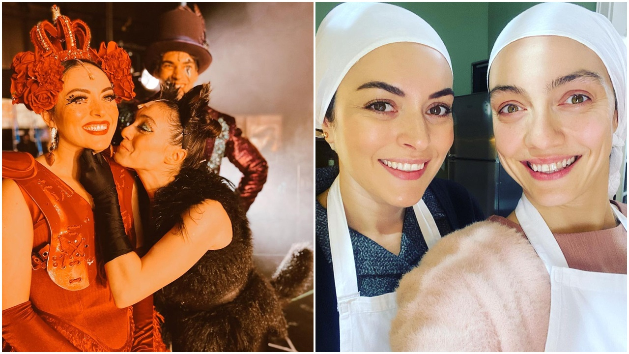 Merve Dizdar yakın arkadaşı Ezgi Mola'nın doğum gününü o karelerle kutladı
